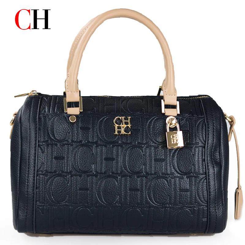 Luxury Bags In Sale - CH Women Handbag Luxury Embossed Logo