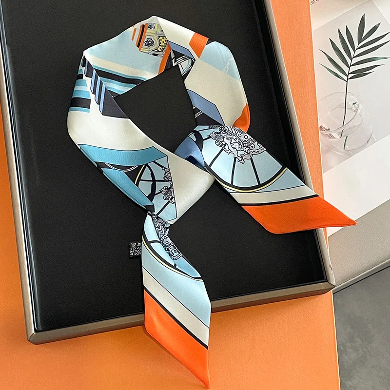 Luxury Bags Online - Luxury Brand Printed Bag Strap Scarf