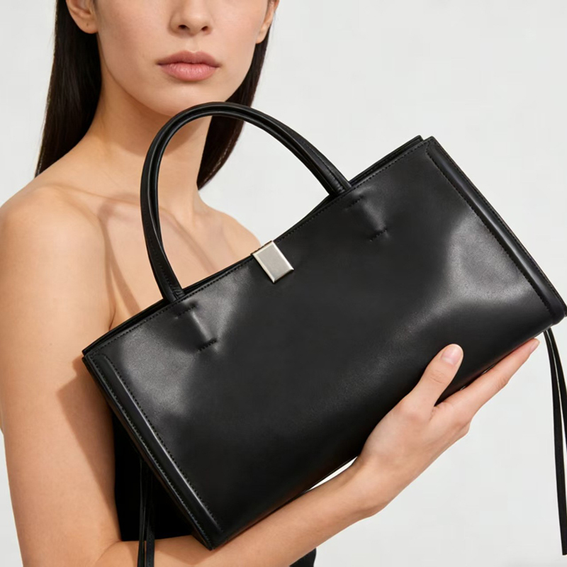 Luxury Bags With Silver Hardware - 2026 Luxury Cowhide Leather Women Bags