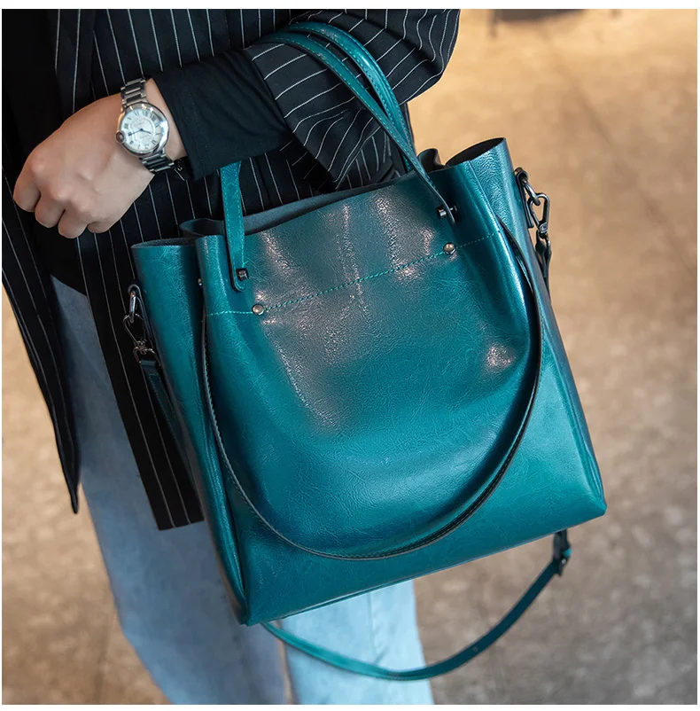 Genuine Leather Tote Bag for W - Xl Luxury Bags review and price