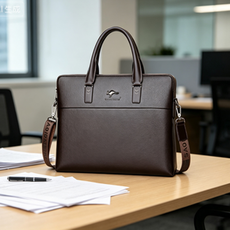 Men Leather Shoulder Bag Busin - Luxury Bags For Men Brands review and price