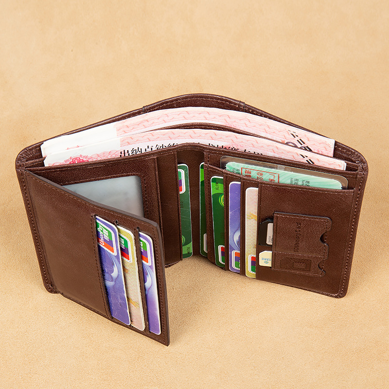 Men Wallet Made of Leather Men - Luxury Bags Made In China review and price