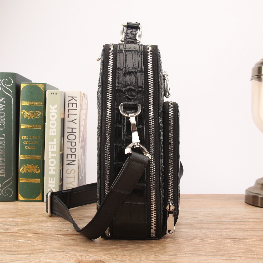 Hot luxury quality Men's Genui - Luxury Bags With Silver Hardware review and price