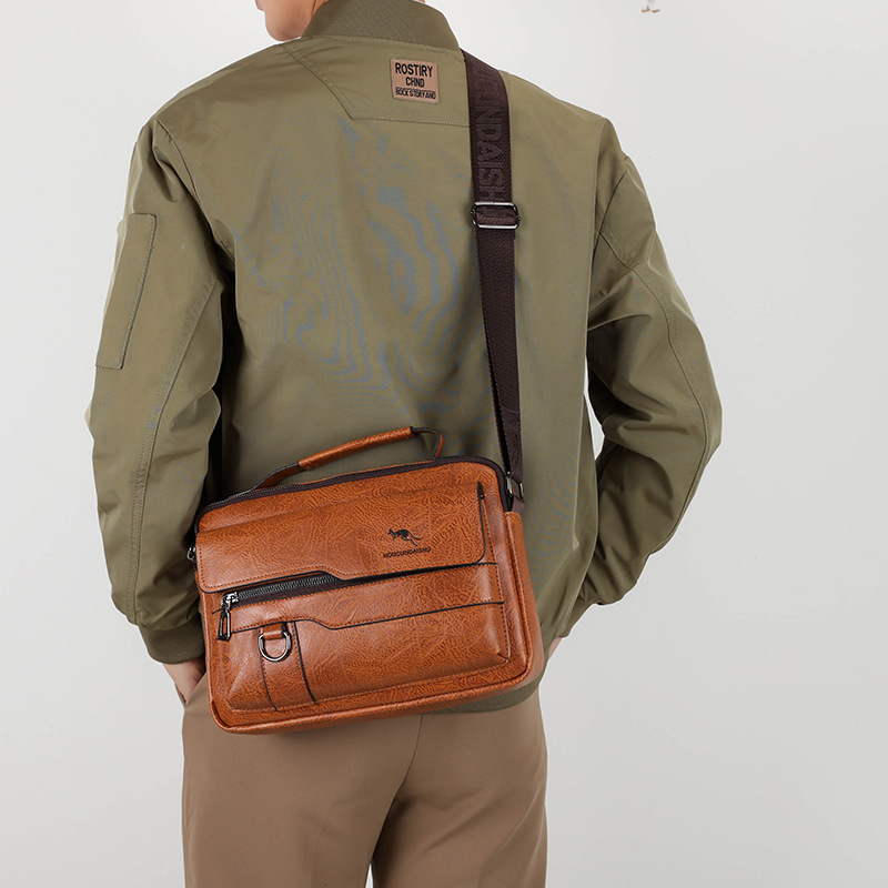 Luxury Kangaroo Brand Messenge - Luxury Bags For Men Brands review and price