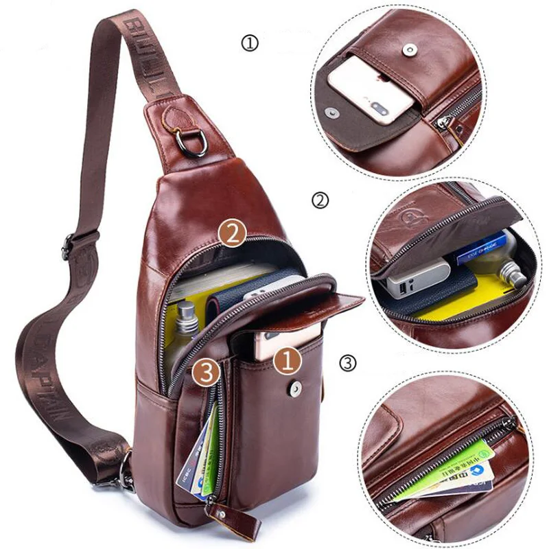 Brand Premium 100% Genuine Lea - Luxury Bags For Men Brands review and price