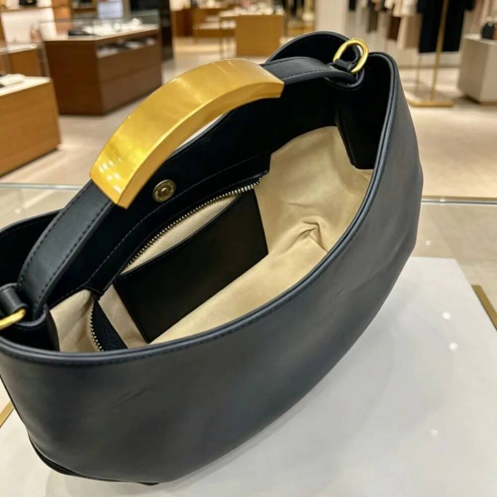 Demi-cercle Women Golden Lette - Luxury Bags Online review and price