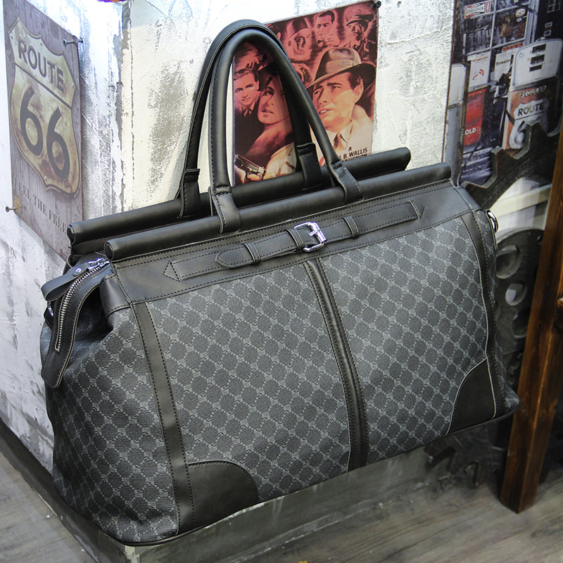 Fashion Plaid Travel Bag Men H - Xl Luxury Bags review and price