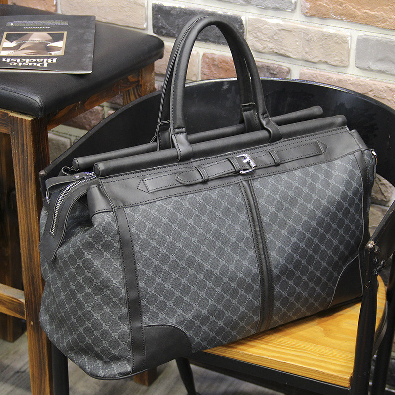 Fashion Plaid Travel Bag Men H - Xl Luxury Bags review and price