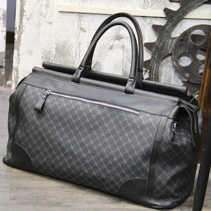 Fashion Plaid Travel Bag Men H - Xl Luxury Bags review and price