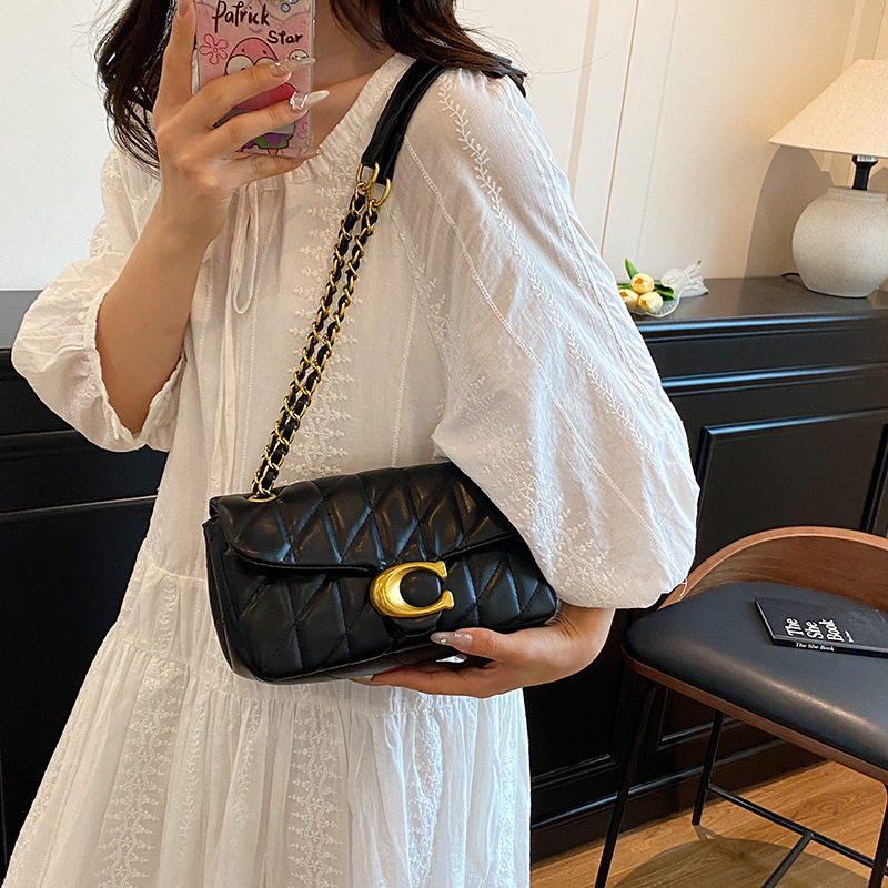 Women Quilted Leather Shoulder - Luxury Bags Vip review and price