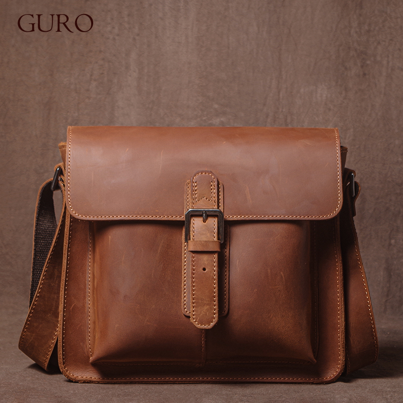 GURO Luxury Brand Genuine Leat - Luxury Bags For Men Brands review and price