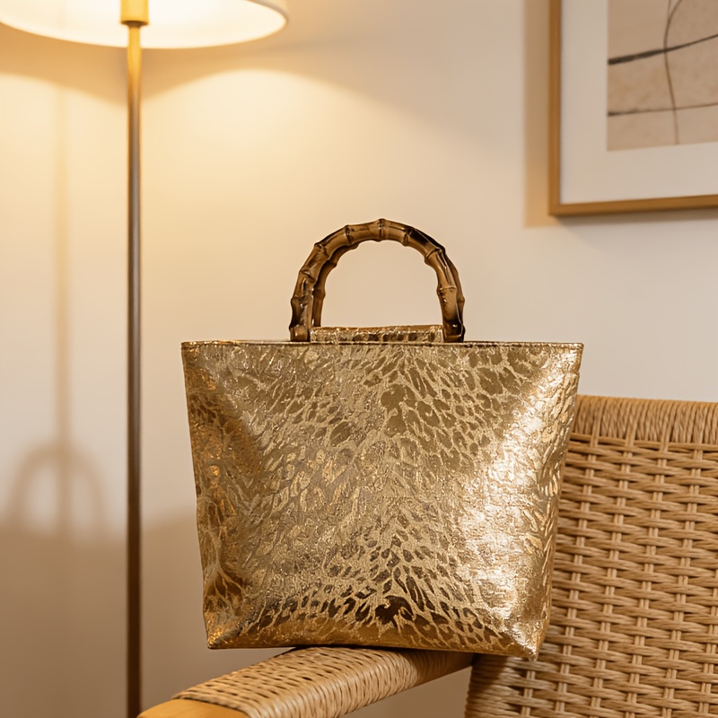 Light luxury metallic gold jac - Xl Luxury Bags review and price
