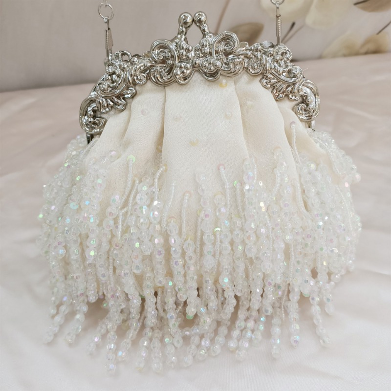 Elegant Bride Bags Vintage Tas - Luxury Bags White review and price