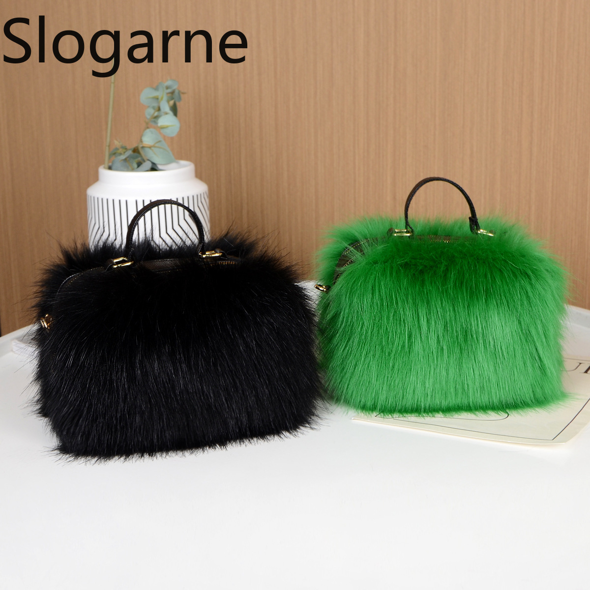 New High Quality Fox Fur Handb - Luxury Bags Girls review and price