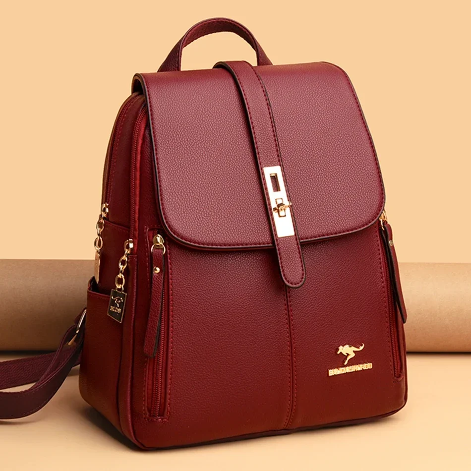 Women Leather Large Capacity B - Luxury Bags Girls review and price