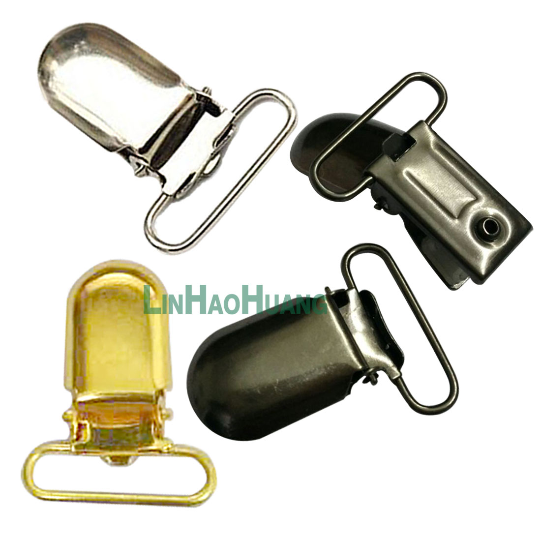 30pcs Metal Suspender Clips D  - Luxury Bags With Silver Hardware review and price
