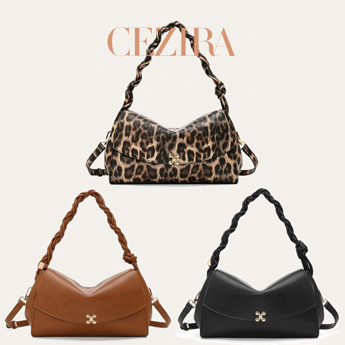 CR High Quality Fashion Leopar - Luxury Bags That Are Vegan review and price