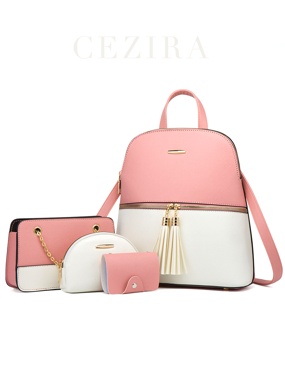 4 PCS Bags Set Women's Fashion - Luxury Bags That Are Vegan review and price