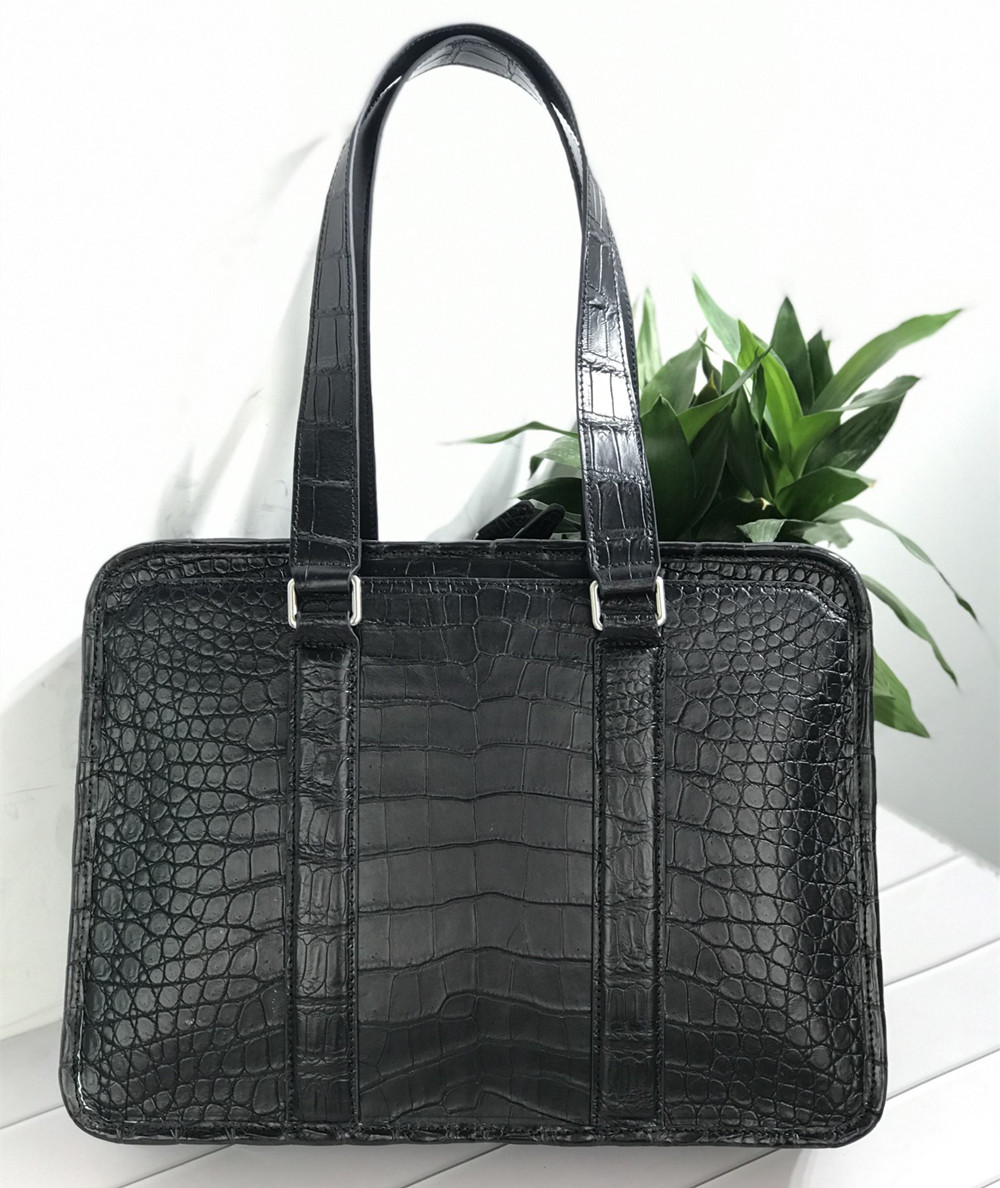 New Crocodile Leather Laptop B - Luxury Bags For Men Brands review and price