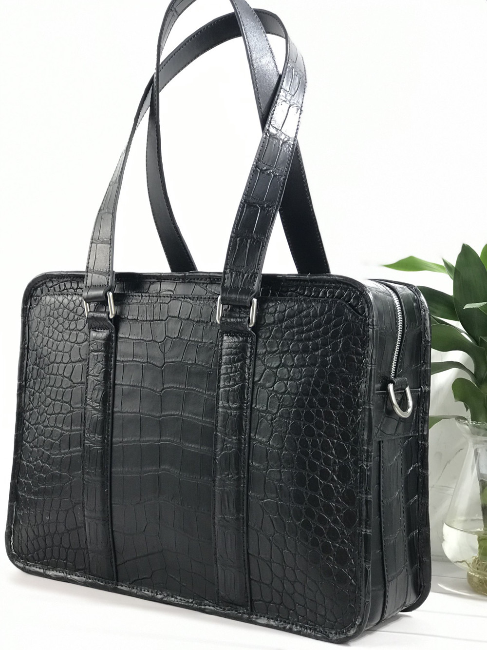 New Crocodile Leather Laptop B - Luxury Bags For Men Brands review and price