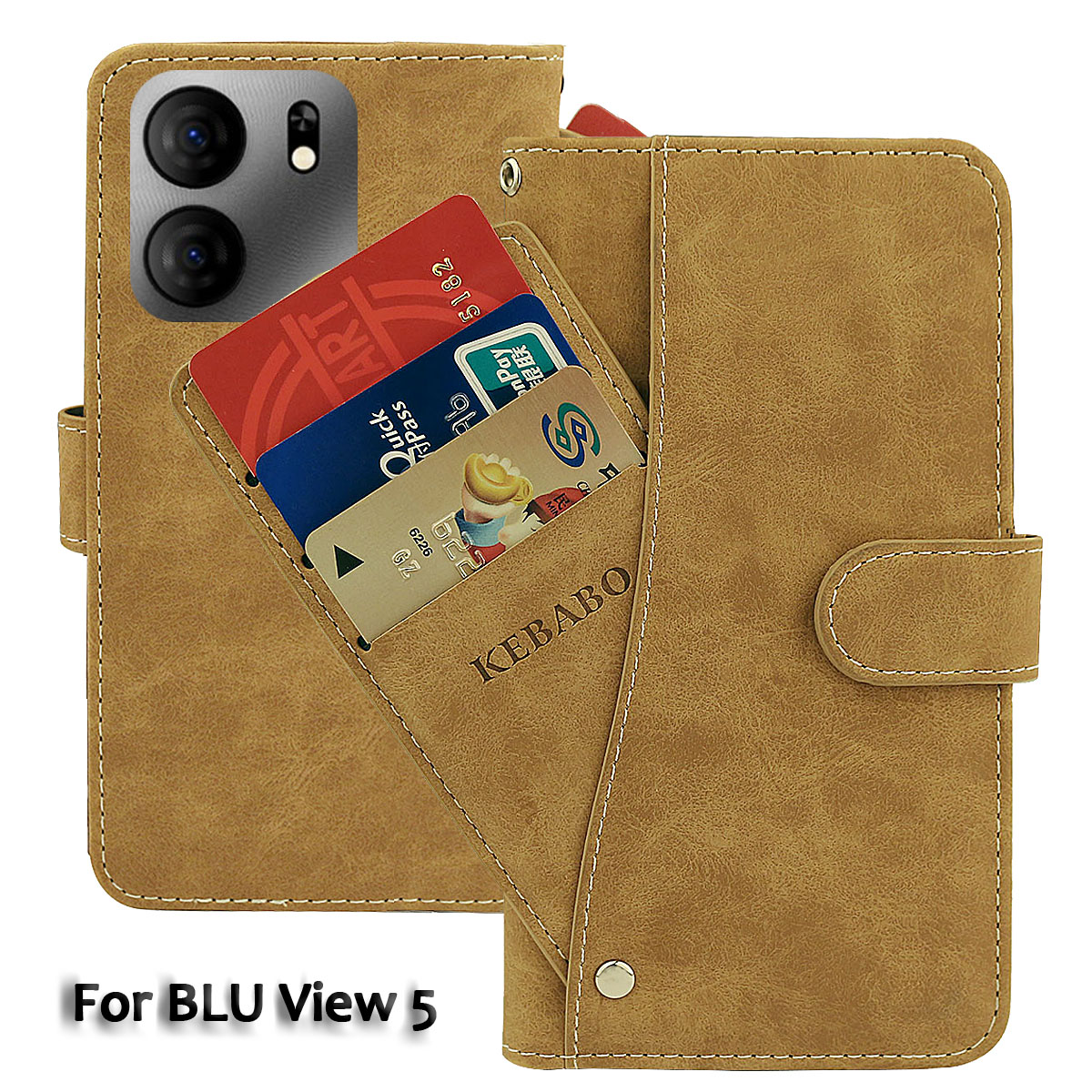Vintage Leather Wallet BLU Bol - Luxury Bags Quotes review and price