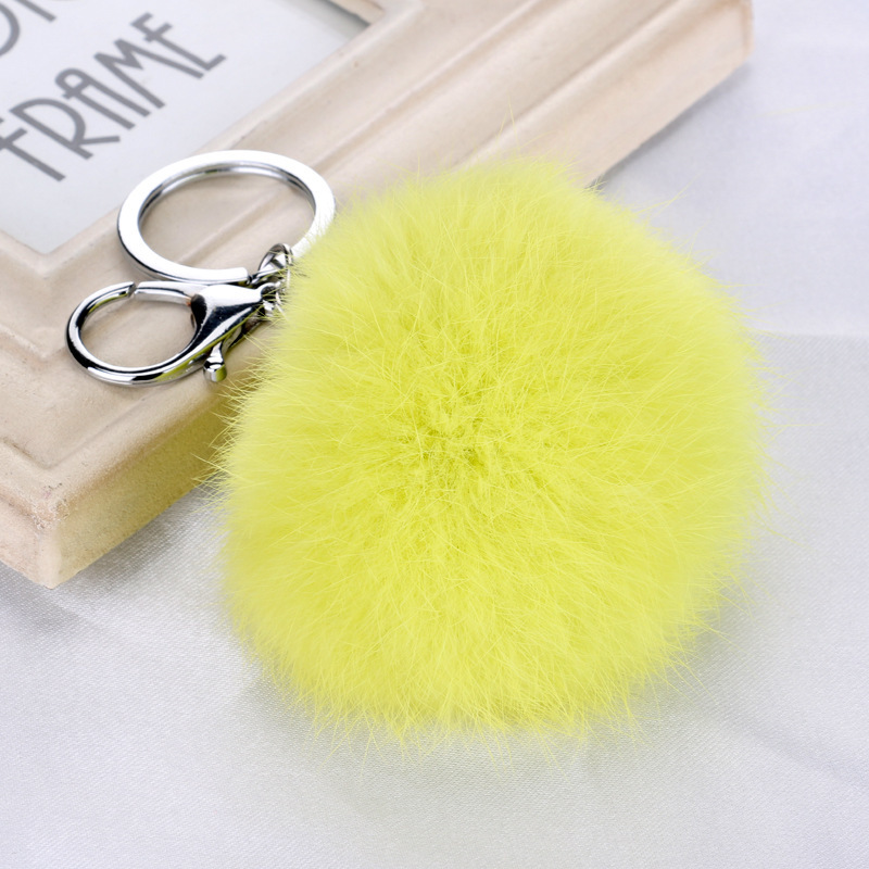Cute Fluffy Real Rabbit Fur Ba - Luxury Bags White review and price