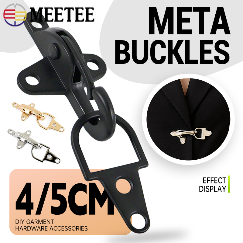 1-5Pcs 4/5cm Silver Metal Buck - Luxury Bags With Silver Hardware review and price