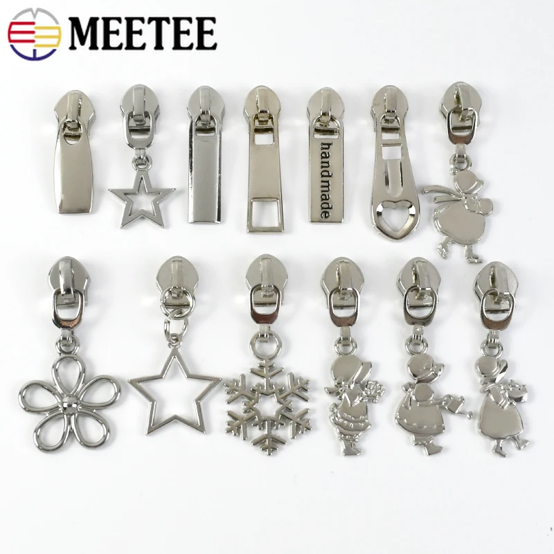 Metal Zipper Slider 5# 5-20Pcs - Luxury Bags With Silver Hardware review and price
