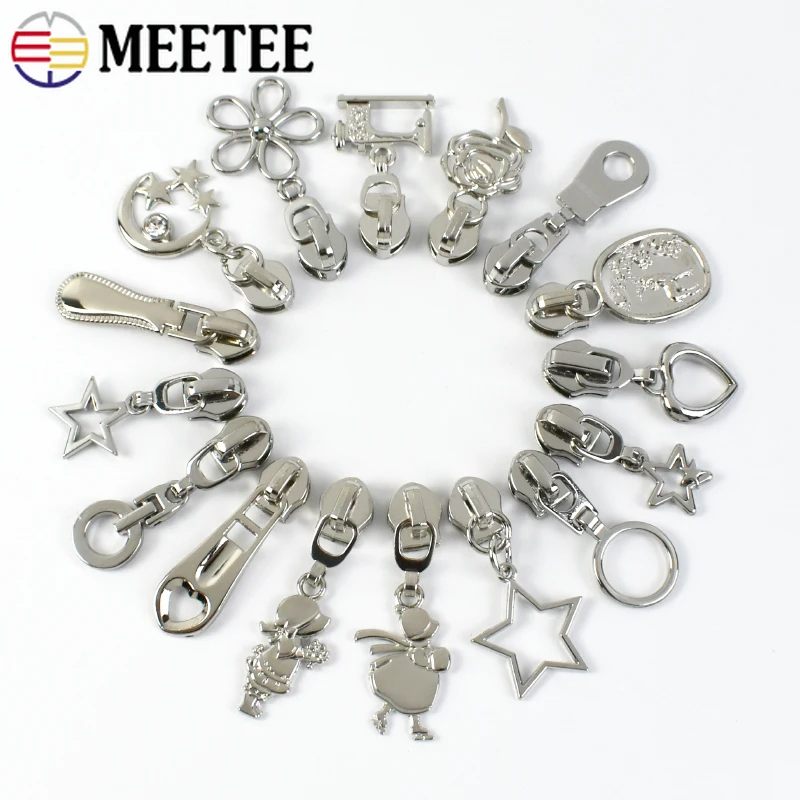 Metal Zipper Slider 5# 5-20Pcs - Luxury Bags With Silver Hardware review and price