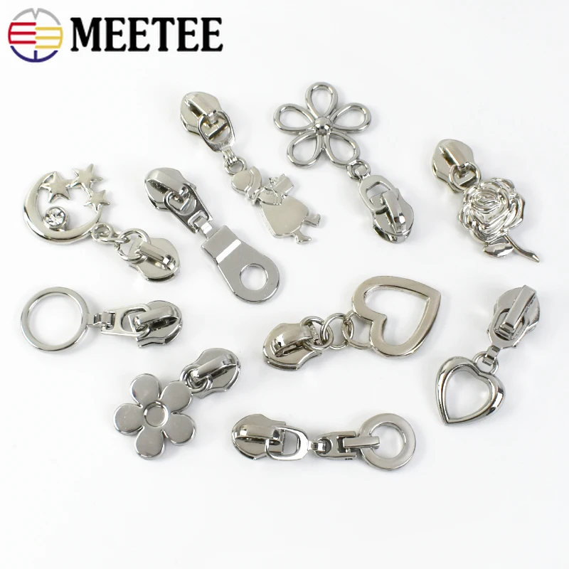 Metal Zipper Slider 5# 5-20Pcs - Luxury Bags With Silver Hardware review and price